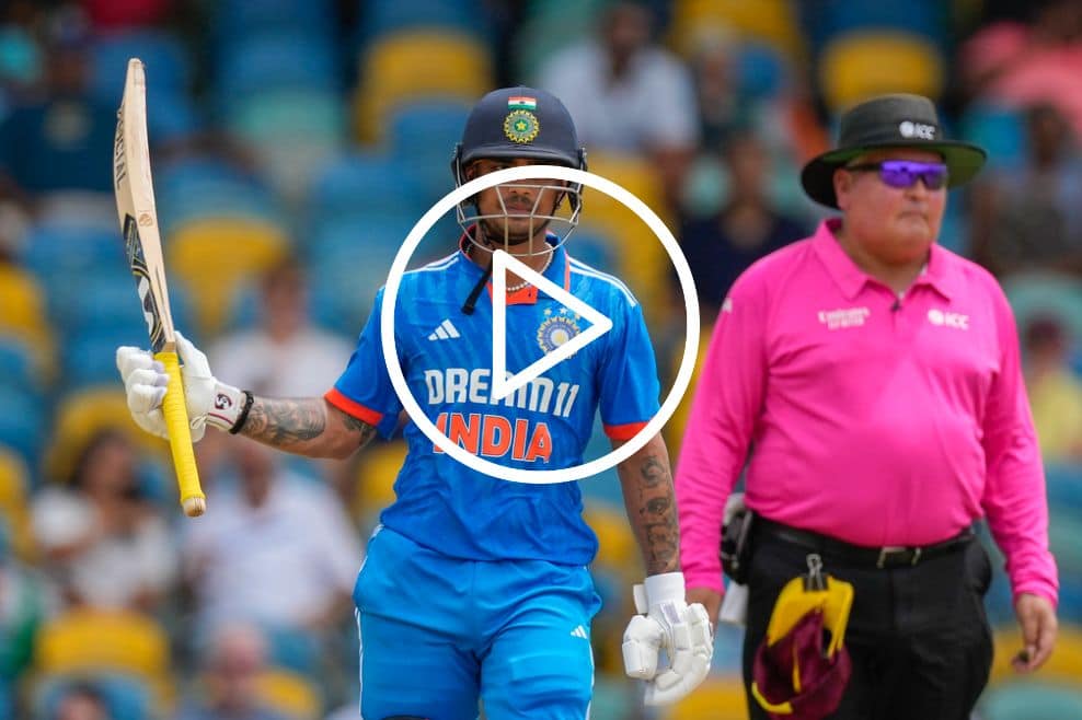 [Watch] Shubman's Scratchy Innings Ends Another Failure for the Indian Prince, Ishan Kishan Follows